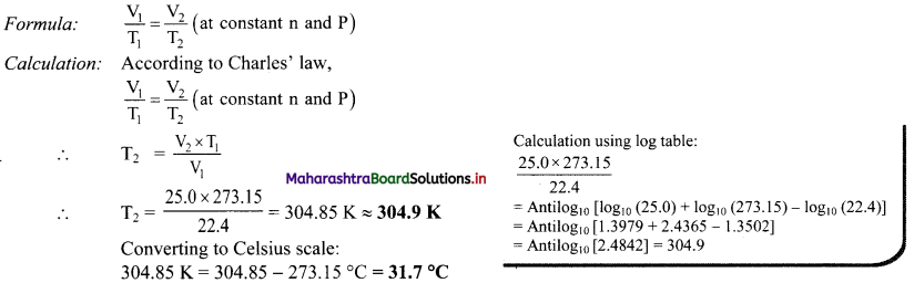 Maharashtra Board Class 11 Chemistry Solutions Chapter 10 States of Matter 15