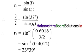 Maharashtra Board Class 11 Physics Solutions Chapter 9 Optics 29