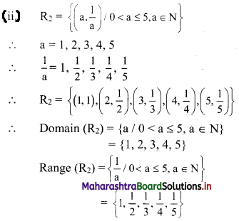 Maharashtra Board 11th Commerce Maths Solutions Chapter 1 Sets and Relations Ex 1.2 Q9