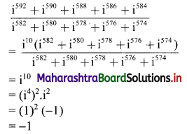 Maharashtra Board 11th Commerce Maths Solutions Chapter 3 Complex Numbers Miscellaneous Exercise 3 Q1