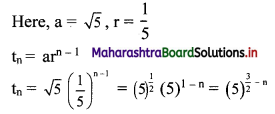 Maharashtra Board 11th Commerce Maths Solutions Chapter 4 Sequences and Series Ex 4.1 Q1.1