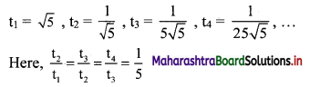 Maharashtra Board 11th Commerce Maths Solutions Chapter 4 Sequences and Series Ex 4.1 Q1
