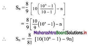 Maharashtra Board 11th Commerce Maths Solutions Chapter 4 Sequences and Series Ex 4.2 Q5.1