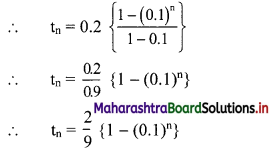 Maharashtra Board 11th Commerce Maths Solutions Chapter 4 Sequences and Series Ex 4.2 Q7.1