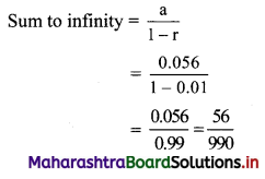 Maharashtra Board 11th Commerce Maths Solutions Chapter 4 Sequences and Series Ex 4.3 Q2.5