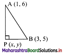 Maharashtra Board 11th Commerce Maths Solutions Chapter 5 Locus and Straight Line Ex 5.1 Q6