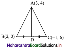 Maharashtra Board 11th Commerce Maths Solutions Chapter 5 Locus and Straight Line Ex 5.3 Q6