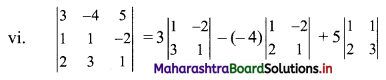 Maharashtra Board 11th Commerce Maths Solutions Chapter 6 Determinants Ex 6.1 Q1.5