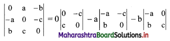 Maharashtra Board 11th Commerce Maths Solutions Chapter 6 Determinants Ex 6.1 Q1.7