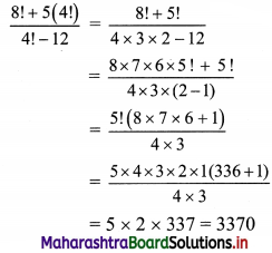 Maharashtra Board 11th Commerce Maths Solutions Chapter 6 Permutations and Combinations Ex 6.2 Q13(i)