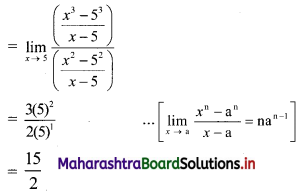 Maharashtra Board 11th Commerce Maths Solutions Chapter 7 Limits Ex 7.1 III Q4.1