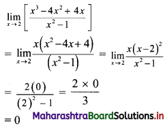 Maharashtra Board 11th Commerce Maths Solutions Chapter 7 Limits Ex 7.2 II Q3