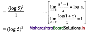 Maharashtra Board 11th Commerce Maths Solutions Chapter 7 Limits Miscellaneous Exercise 7 II Q15.1