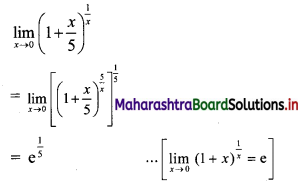 Maharashtra Board 11th Commerce Maths Solutions Chapter 7 Limits Miscellaneous Exercise 7 II Q8