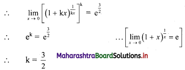 Maharashtra Board 11th Commerce Maths Solutions Chapter 8 Continuity Miscellaneous Exercise 8 II Q3.1
