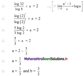Maharashtra Board 11th Commerce Maths Solutions Chapter 8 Continuity Miscellaneous Exercise 8 III Q3.1
