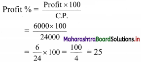Maharashtra Board 11th Commerce Maths Solutions Chapter 9 Commercial Mathematics Ex 9.2 Q1