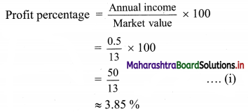 Maharashtra Board 11th Commerce Maths Solutions Chapter 9 Commercial Mathematics Ex 9.7 Q1