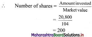 Maharashtra Board 11th Commerce Maths Solutions Chapter 9 Commercial Mathematics Ex 9.7 Q15