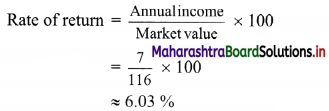 Maharashtra Board 11th Commerce Maths Solutions Chapter 9 Commercial Mathematics Ex 9.7 Q7.1