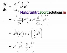Maharashtra Board 11th Commerce Maths Solutions Chapter 9 Differentiation Ex 9.1 III Q2