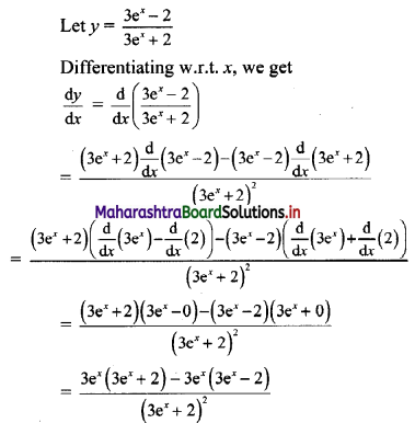 Maharashtra Board 11th Commerce Maths Solutions Chapter 9 Differentiation Ex 9.1 IV Q4