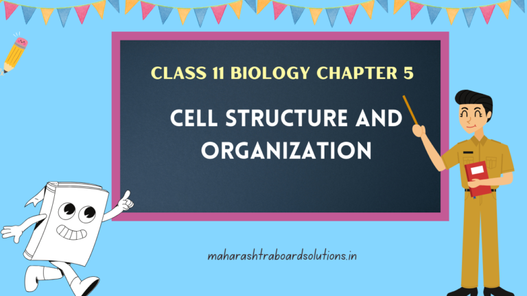 11th Biology Chapter 5 Exercise Cell Structure and Organization ...